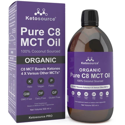 Ketosource Ren C8 MCT-olja