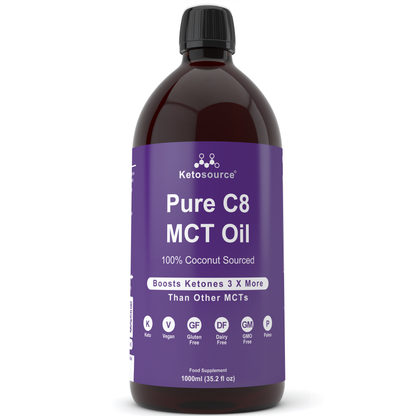 Case of 20 x Pure C8 MCT Oil | 1000ml